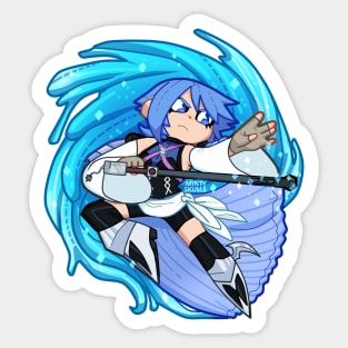 Water Aqua Sticker